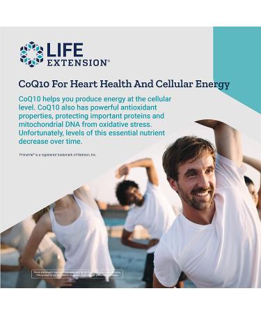Life Extension Super Ubiquinol CoQ10 100 mg - Enhanced Mitochondrial Support, 30 Softgels - Buy Online on GoSupps.com