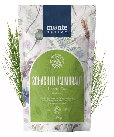 Skail tea (300g) Monte Nativo |Herbal tea |Aker box |100% pure sustainable and natural |Sliced box of box |Tin herb |Slhish collar - gently dried horsetail 300 g (1 Pack) - Buy Online on GoSupps.com
