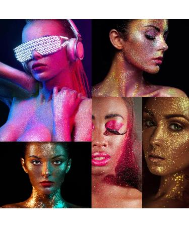 Silver Glitter Spray for Hair & Body | Fine Shimmer Spray | Sparkle Body & Clothes Glitter - Refill Available - Buy Online on GoSupps.com