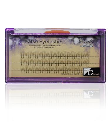 Scala 3 Roots Soft Black C Curl 0.07mm Individual Mink Eyelashes Cluster (9mm) - Buy Online on GoSupps.com