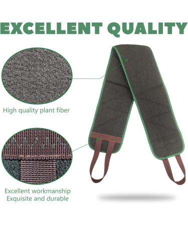 Liseternal Shower Back Scrubber for Women - Exfoliating Body Scrubber with Thickened Sponge - Machine Washable - 39.4'' x 4.9 - Buy Online on GoSupps.com