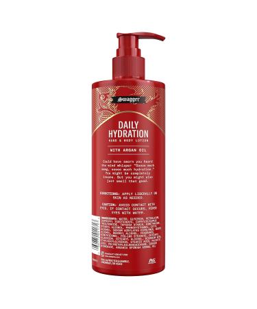 Old Spice Men's Daily Hydration Hand & Body Lotion Swagger with Argan Oil - 16 oz (Pack of 4) - Buy Online on GoSupps.com
