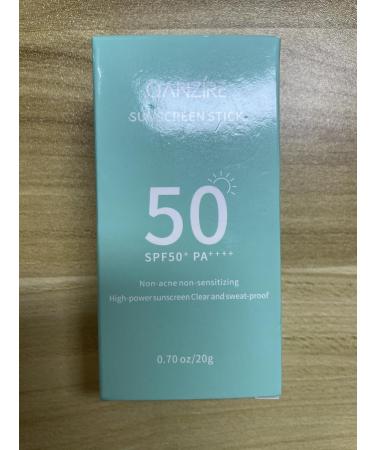 KARLOR Sunscreen Stick SPF50+ Face Sunscreen Stick Body Sunscreen Stick UVA/UVB Radiation Face Sunscreen cream stick UV Protection Sun Protection Refreshing Waterproof (Blue) - Buy Online on GoSupps.com