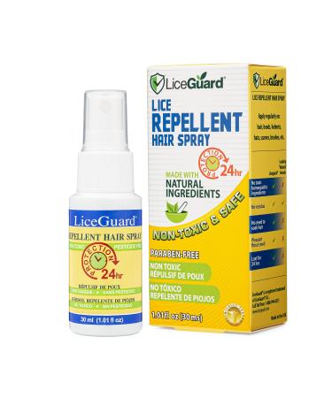 LiceGuard Lice Spray | Preventative Treatment for Lice, Eggs, and Nits | Promotes Lice-Free Hair | 1oz Concentrated Bottle
