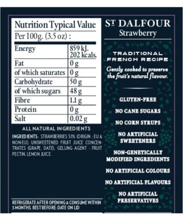 St Dalfour St. Dalfour Strawberry Fruit Paste - Buy Online on GoSupps.com