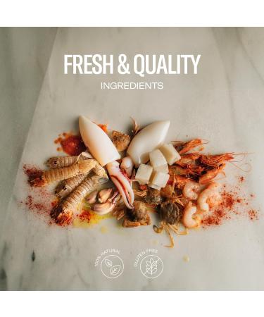 EL PAELLER - Prepared Fideu | Includes Seafood Broth Squid Squid and Poupon | 100% Natural Ingredients | For - Buy Online on GoSupps.com