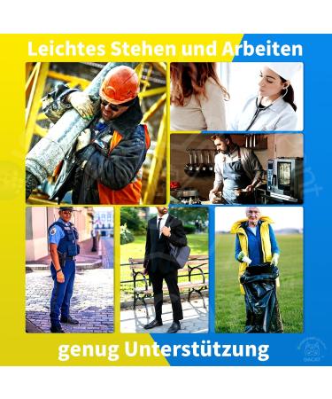 Orthopedic Heel Spur Insoles for Flat Feet - Comfortable Shoe Insoles Size M (42-44) - Supportive Footwear Solution - Buy Online on GoSupps.com