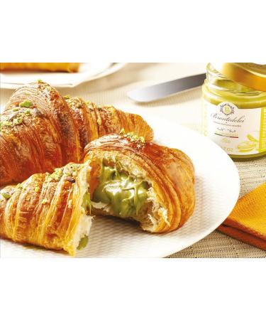 Brontedolci Pistachio Spread Cream Elite Pistachio Spread Cream 190 g Sicilian Glass with 40.5% Pistachio - Buy Online on GoSupps.com