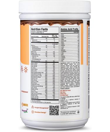 Maxi-Health NatureMAX Plus Energy Support Drink Soy Protein Powder - Sugar-Free - 20g Protein - Chocolate Flavor - Kosher Vitamin - 1lb - Buy Online on GoSupps.com