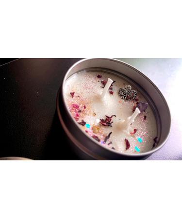 Aromatherapy Intention Candle for Self Love Peony & Pink Grapefruit White Rose International Shipping Available - Buy Online on GoSupps.com