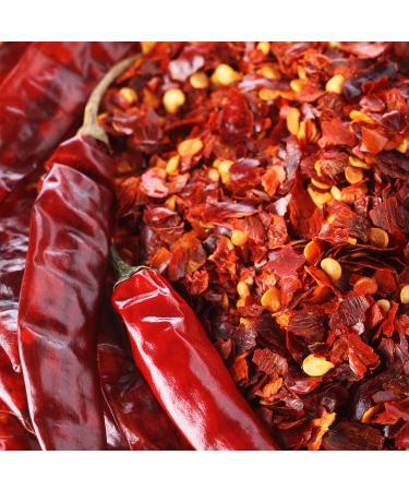 The Spice Lab Organic Crushed Red Pepper - Gluten-Free Chili Flakes for Pizza, Salad, Pasta, and Vegan Chili - Kosher & Non-GMO - Keto-Friendly - Buy Online on GoSupps.com