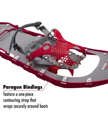 MSR Lightning Ascent Women's Snowshoes 25 Inch Pair - Raspberry - Buy Online on GoSupps.com
