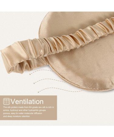 Silk Sleep Mask - Adjustable Satin Eye Cover for Ultimate Comfort | Portable Blindfold for Peaceful Sleep - Buy Online on GoSupps.com