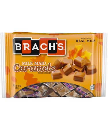 Brach's Milk Maid Caramels - Halloween Candy for Treat Bags - 10 oz - Buy Online on GoSupps.com