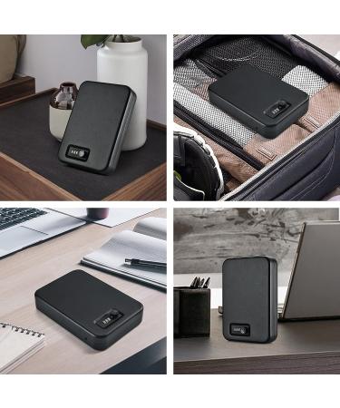 GLORYFIRE Portable Pistol Safe with Combination Lock - Medium Size for Car, Home, Office - Multi-Use Gun Safety Box - Buy Online on GoSupps.com