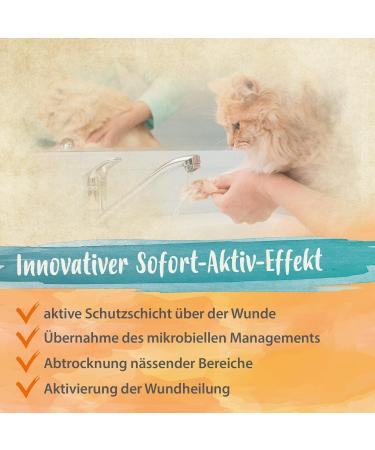 Ida Plus Wonders: Unique Wound Complex for Dogs Cats & Horses Anti-Inflammatory Skin Regeneration Spray with Probiotics Painless Healing Solution - Buy Online on GoSupps.com