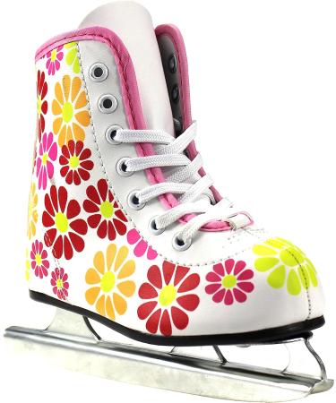 American Athletic Shoe Girls Ice Skates - White, Size 8 - Buy Online on GoSupps.com