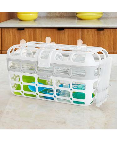 Munchkin High Capacity Dishwasher Basket - 1 Pack (Grey) | Efficient and Durable - Buy Online on GoSupps.com