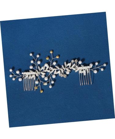 Didiseaon Bridal Hair Accessories Bridal Headpiece Hair Combs Girl Headdress Wedding Hair Clips for Brides Rhinestone Hair Comb Bride Hair Accessories Wedding Headpiece for Bride - Buy Online on GoSupps.com