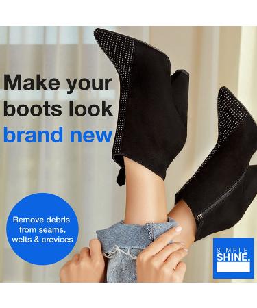 Premium Suede Cleaner Set with Crepe Brush and Eraser | Complete Shoe Cleaning Kit for Nubuck and Suede - Bristle Brushes Included - Buy Online on GoSupps.com