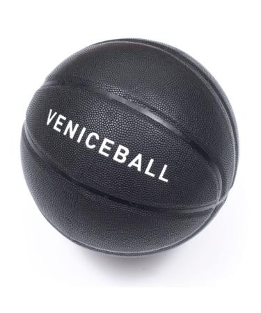 Veniceball Basketball Indoor/Outdoor Includes Pump PU Leather (29.5" NCAA & Official NBA Basketball Size 7)