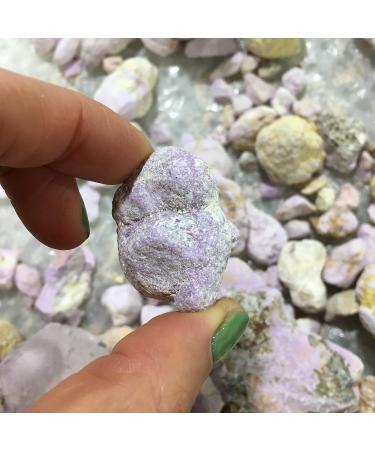 Natural Crystal Rough Natural Lepidolite Slice Rough Ziyun Mother Rock Stones Luminous Specimen Purple Mica for DecoratiGift Can be Used for (Size : 100-150) (Size : 100-150g) - Buy Online on GoSupps.com
