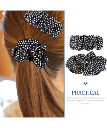 EXCEART 1 Set Hair Bands Hair Ties Hair Clips Hair Barrettes Hair Accessories Sequin Hair Scrunchies Elastic Hairband Women Scrunchies Elastic Ponytail Holders Girl Women's Metal - Buy Online on GoSupps.com