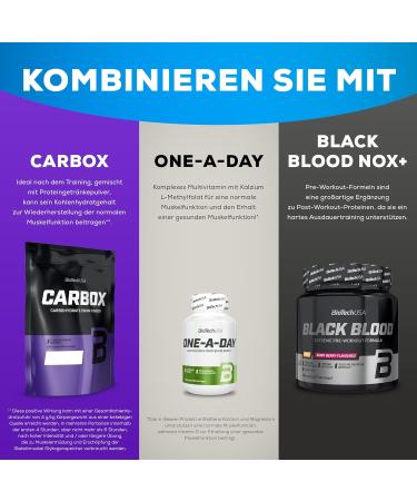 Buy Biotechusa 100% Pure Whey Protein Powder - 21g Protein BCAA & Glutamine Gluten-Free Palm Oil-Free | 454g - Black Biscuit Flavor - Buy Online on GoSupps.com