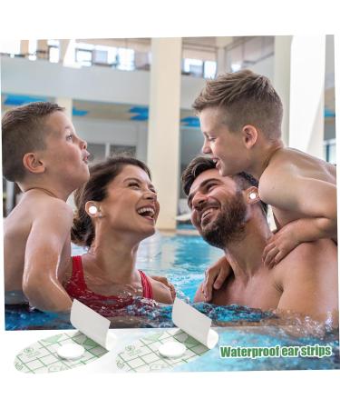 60pcs Waterproof Ear Covers for Shower & Swimming | Disposable Ear Protectors for Adults & Kids | Perfect for Water Sports - Buy Online on GoSupps.com
