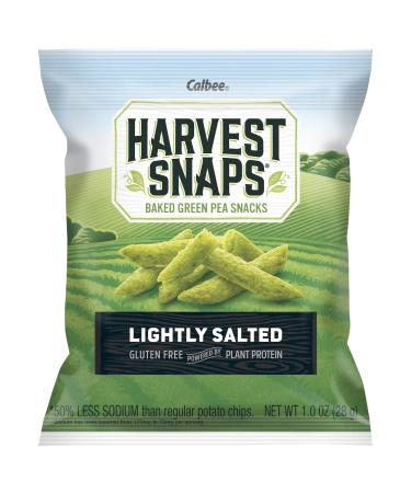 Harvest Snaps (Lightly Salted Snack Crisps, 1.0oz - 24 Pack) Lightly Salted Snack Crisps 1 Ounce (Pack of 24)