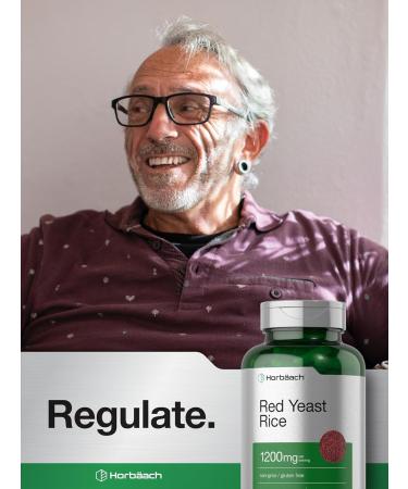 Horb ach Red Yeast Rice 1200 mg | 120 Capsules | Non-GMO Gluten Free Supplement - Buy Online on GoSupps.com