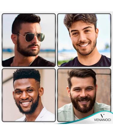 HJZWTS 5% Minoxidil Beard & Hair Growth Serum Kit for Men - Biotin & Caffeine - Thicker Fuller Growth | Unscented | 1.7oz - Buy Online on GoSupps.com