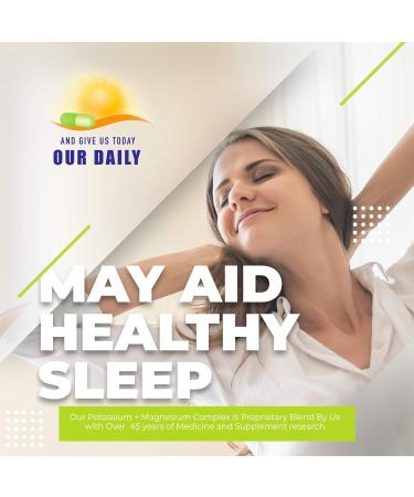 Potassium Magnesium Supplement 500mg - 90 Capsules - Muscle Recovery & Leg Cramp Relief - Gluten-Free & Non-GMO - Buy Online on GoSupps.com