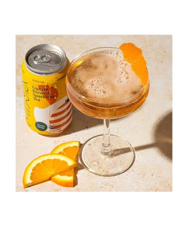 Minna Sparkling Citrus Black Tea - Organic, 12 Fl Oz Can - Buy Online on GoSupps.com