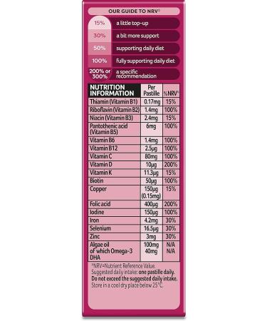 Bassetts Pregnancy Omega-3 DHA Multivitamins & Minerals 30's - Strawberry & Orange - Buy Online on GoSupps.com