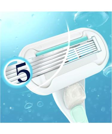 Gillette Venus Extra Smooth Razor Blades for Women - 4 Replacement Blades with Moisture Strip for Skin Protection - International Shipping Available - Buy Online on GoSupps.com