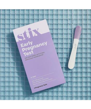Stix Early Detection Pregnancy Tests | 6 Days Before Missed Period | Accurate & Easy to Use | 2 Tests - Buy Online on GoSupps.com