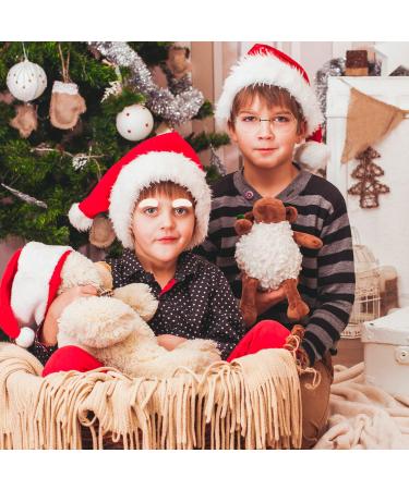 MFUOE Santa Claus Costume Accessories - Eyebrow Glasses & Gloves Set | 3 Pack for Holiday Cheer - Buy Online on GoSupps.com
