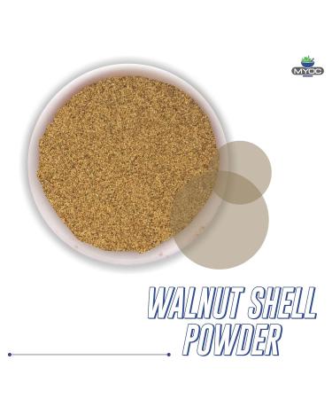 Premium Walnut Shell Powder - 3.4oz for Scrubs Hair Dye & Hand Cleansers | Bulk Options Available - Buy Online on GoSupps.com