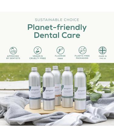  Georganics OIL PULLING MOUTHWASH Cleansing & Plaque Removing Blend with Organic Virgin Coconut Oil (Tea Tree 275ml) - Buy Online on GoSupps.com