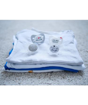 Nip Pacifier - Daddy Is My Superhero | Jaw-Friendly Silicone | Reduces Pressure on Teeth | 0-6 Months - Buy Online on GoSupps.com