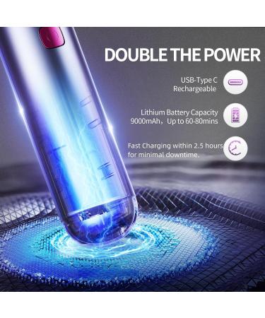 Buy Cordless Hair Straightener Brush - Portable Fast Heating Long-Lasting Battery USB Rechargeable | Ideal for Travel - Buy Online on GoSupps.com