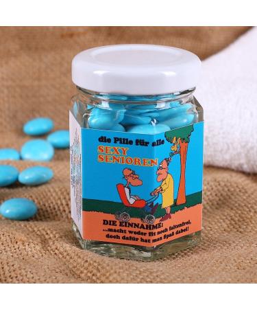 Lustapotheke SEXY SENIOR PILL | Unique Birthday Gift | Dextrose Lenses for Enhanced Pleasure | Shop Internationally - Buy Online on GoSupps.com