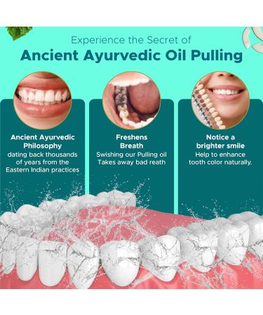 Coconut Oil Pulling for Teeth and Gums Alcohol & Fluoride-Free Organic Pulling Oil Oil Pulling Mouthwash Oral Health Rinse for Fresh Breath & Gum Care Whitening Mouthwash Removes Bad Breath-8 FL Oz Coconut 8 Fl Oz (Pack  - Buy Online on GoSupps.com