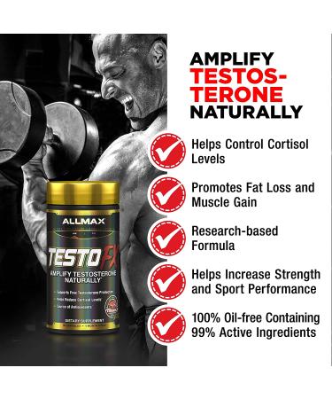 ALLMAX Nutrition TestoFX - Boost Testosterone Levels - 90 Capsules - Buy Online on GoSupps.com