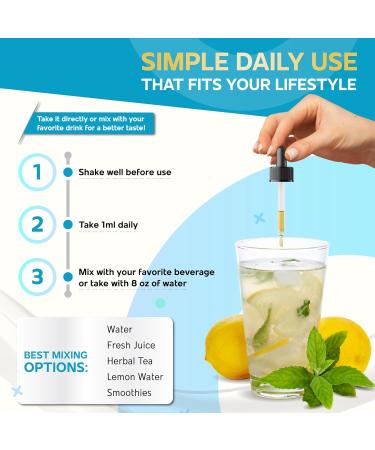 Liposomal GABA 5-HTP Magnesium Theanine Ashwagandha Liquid Drops Ultra Potent Raspberry Taste USA Made & Lab Tested 2 FL OZ (60ml) 60ml (pack of 1) - Buy Online on GoSupps.com