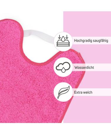 Ti Tin 4 Pack Waterproof Baby Bibs - 90% Cotton 10% Polyester with Rubber Lock | Colorful Bibs for Babies 1 Year+ - Buy Online on GoSupps.com