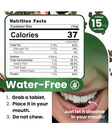 Buy PriFa Coffee Tablets - Cardamom Pocket Coffee Candy | Sugar-Free Instant Energy Keto-Friendly Caffeine Mints (25 Tablets - Buy Online on GoSupps.com