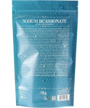 Mystic Moments Sodium Bicarbonate 1kg - Pure & Versatile Baking Soda for DIY, Cleaning, and Cooking - Buy Online on GoSupps.com