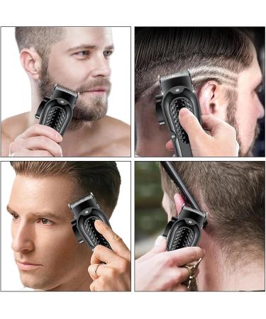 Rechargeable Hair Clippers for Men - Powerful Cordless Electric Trimmer & Beard Grooming Tool - Buy Online on GoSupps.com